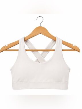 Gottex White Strappy Sports Bra / Bralette Size Small